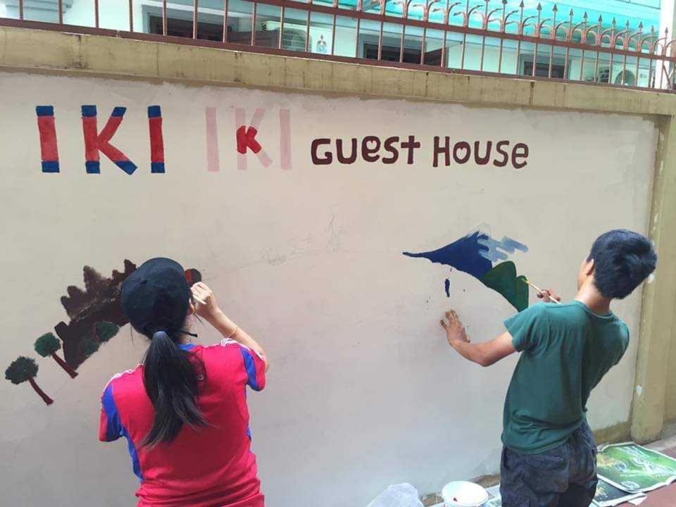 Iki Iki Guesthouse เสียมราฐ ภายนอก รูปภาพ